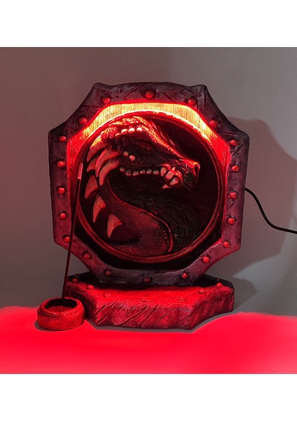 Dragon Shield Konik Tütsülük Işıklı