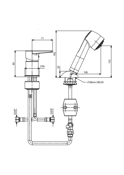Eca Dalia Spiralli Berber Bataryası 102110107 fiyatları