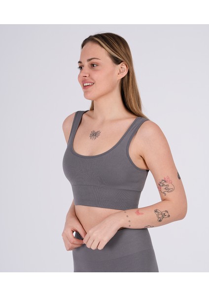 Hızlı Kuruma Çıkarılabilir Ped ve Sırt Dekolte Detaylı Air Classy Spor Sütyeni