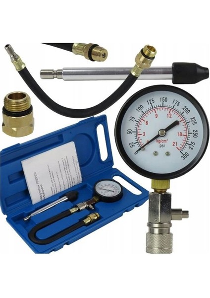 NT1001 Motor Kompresyon Test Cihazı ( Benzin ) 2 Parça modelleri
