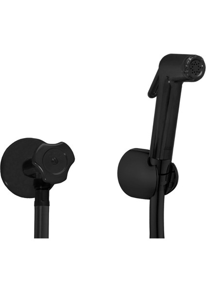 Eca Spiralli Taharet Musluğu Mat Siyah 102111084C1