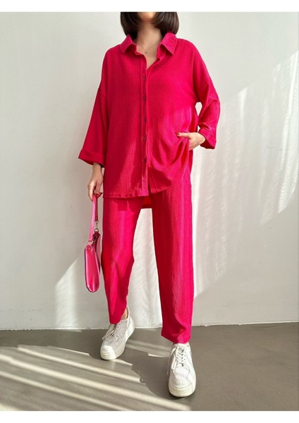 Kadın Duble Kol Alt Üst Gömlek Takım fiyatları