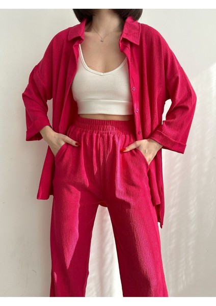 Kadın Duble Kol Alt Üst Gömlek Takım fırsatları