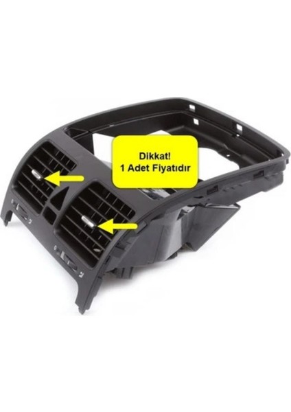 Volkswagen Golf 5, Jetta 2005-2010, Havalandırma Izgaraları Yön Klipsleri (1 Adet) 1K0819709 fiyatları