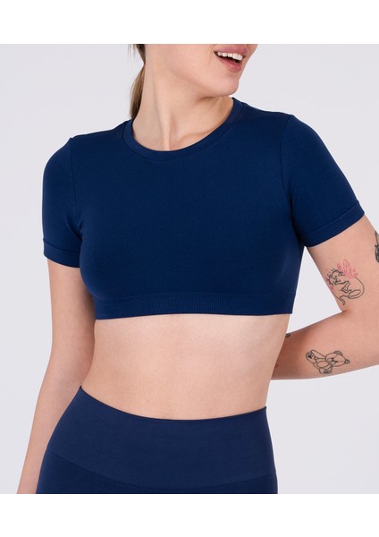 Flow Kısa Kol Crop Top