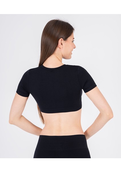 Flow Kısa Kol Crop Top