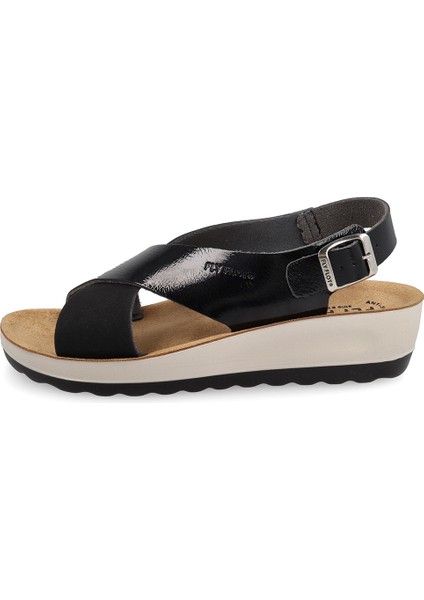 Kadın Sandalet 42 G61 3c Fly Flot Synthetıc Sandal Black fiyatları