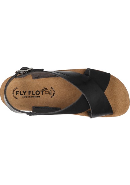 Kadın Sandalet 42 G61 3c Fly Flot Synthetıc Sandal Black modelleri