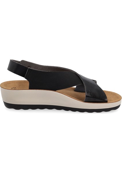 Kadın Sandalet 42 G61 3c Fly Flot Synthetıc Sandal Black fırsatları