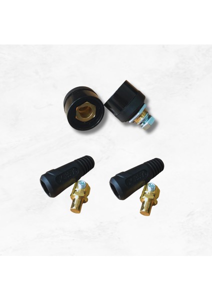 35-70 Kaynak Makina Kablo Bağlantı Elemanı - 2 Takım