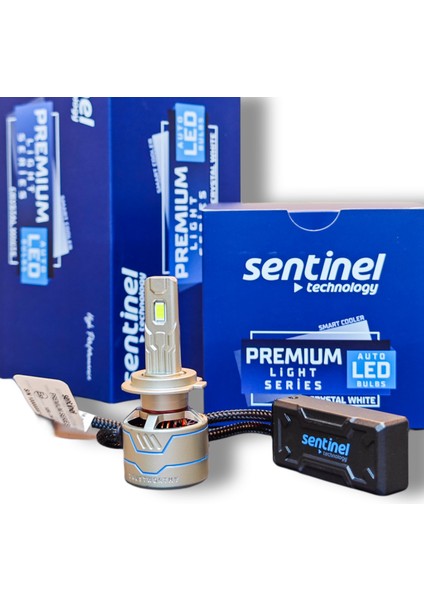 H7 LED Xenon Premium Serisi Şimşek Etkili 12V Beyaz