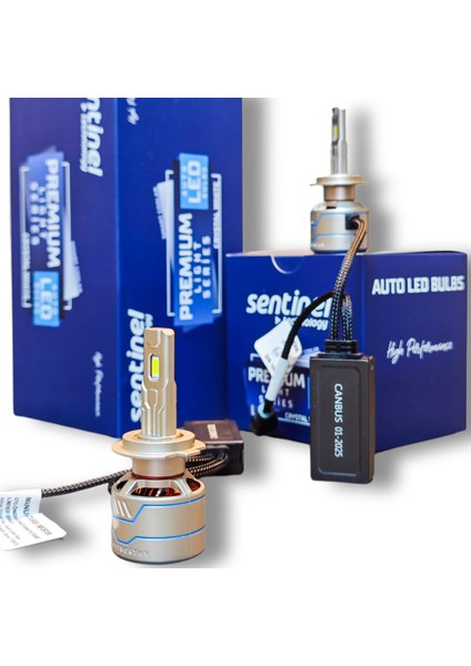 H7 LED Xenon Premium Serisi Şimşek Etkili 12V Beyaz modelleri