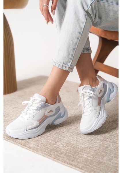 Garantili D1152 Günlük Ortopedik Kadın Sneaker Spor Ayakkabı