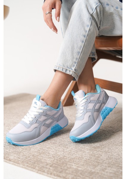Garantili D0120 Günlük Ortopedik Kadın Sneaker Spor Ayakkabı