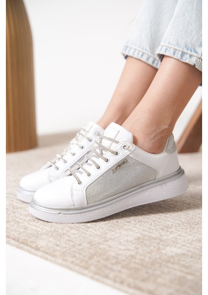 Garantili D0703 Günlük Ortopedik Kadın Sneaker Spor Ayakkabı