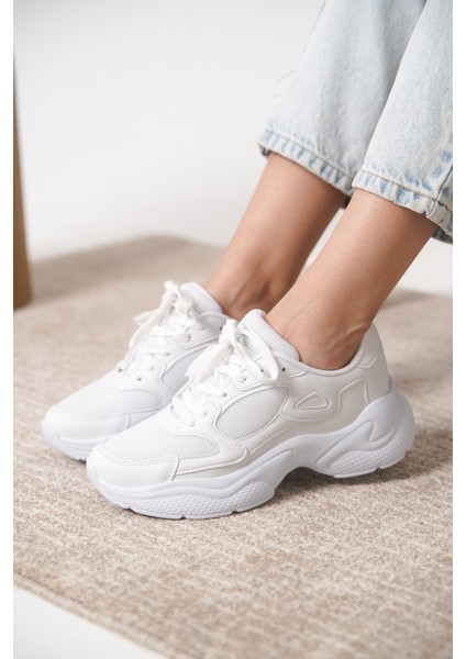 Garantili D1152 Günlük Ortopedik Kadın Sneaker Spor Ayakkabı fırsatları