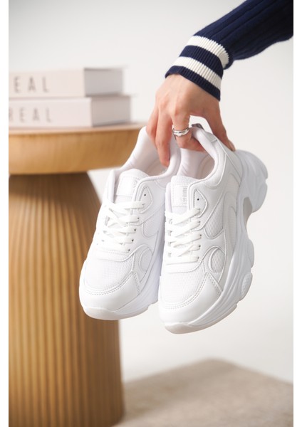 Garantili D0164 Günlük Ortopedik Kadın Sneaker Spor Ayakkabı