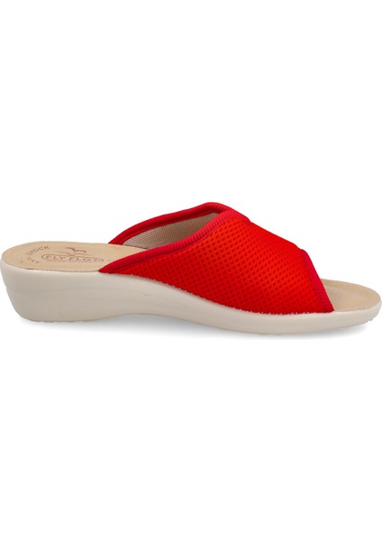 Kadın Sneaker ( Günlük) T4 429 Fe Fly Flot Cloth Slipper Red fırsatları
