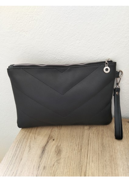 Kadın Kapitone Desenli Portföy Clutch Çanta modelleri