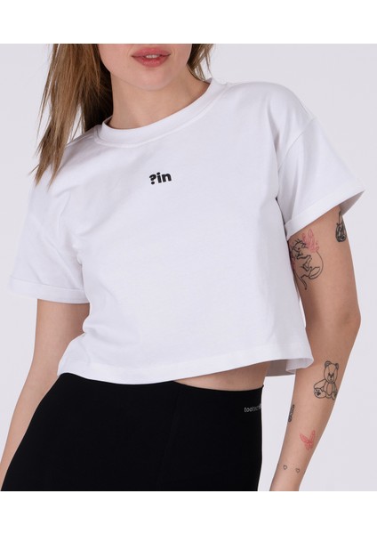 %100 Pamuk Basic Crop Tasarım Mod'Do Tshirt in The Moment fiyatları