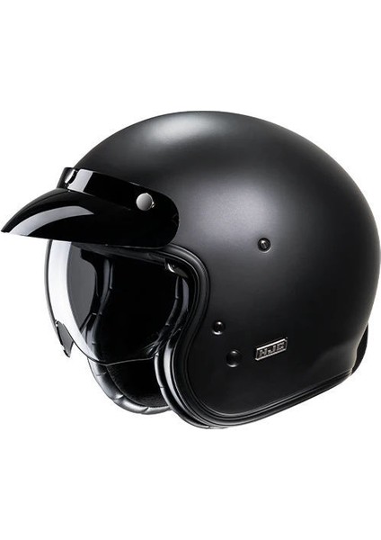 V31 Yarım Motosiklet Kaskı Mat Siyah fiyatları