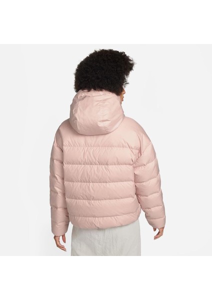 Womens Storm Fit Pink Puffer Down Warm Winter Jacket Coat Somon Pembe Şişme Mont DQ5903-601 modelleri
