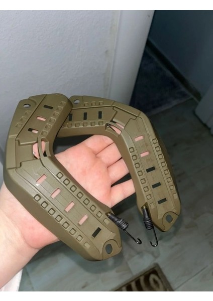 Fast Taktik Kask Yan Kılavuz Rayı, Askeri Av Airsoft Paintball Için Arc Kask Montajı Hl-Acc-03-T