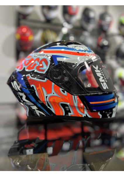 Stellar Graffiti Kapalı Kask