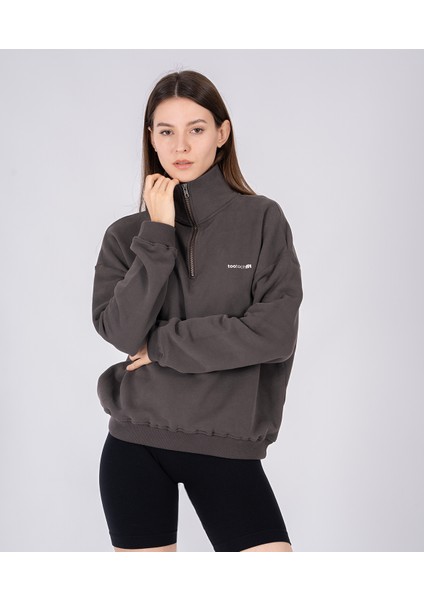 Silva Yarım Fermuarlı Sweatshirt