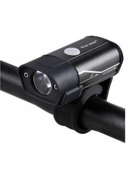 XBYC-6112 350L Ön Far - USB Şarjlı - Siyah