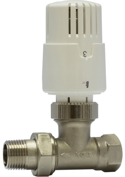 2 Adet Eca Trv4 Termostatik Düz Radyatör Valfi Petek Vanası 602120756 modelleri