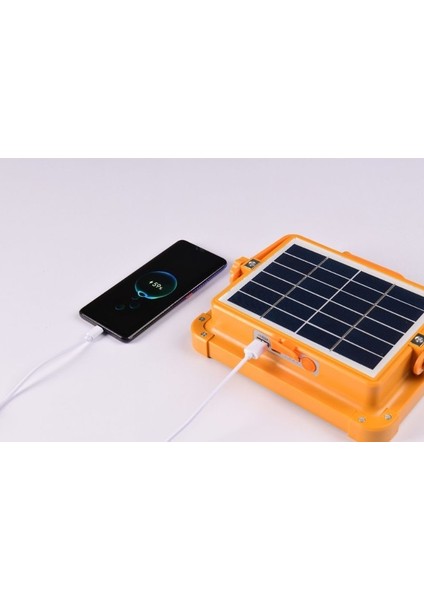 Horoz LED Solar Projektör 200W 6500K 1466LM 183X144 mm Seyyar Taşınabilir Sarı Beyaz ve Çakar Işık Lamba fiyatları