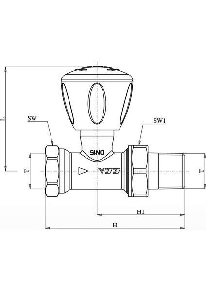 25 Adet Eca Rv3 1/2 Düz Radyatör Valfi Petek Havlupan Vanası 602120725 fiyatları