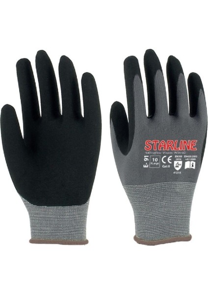 Stl E-91 Mikro Köpük Nitril Eldiven 10XL (5ADET)