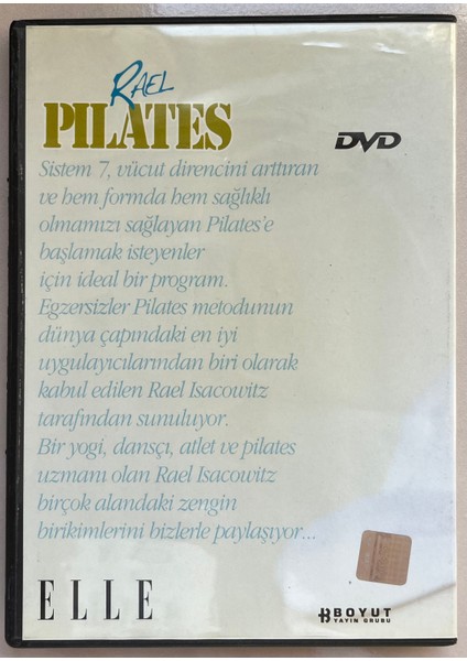 Rael Isacowitz Yöntemi Ie Rael Pılates DVD (Orjinal Dönem Baskı Cd)