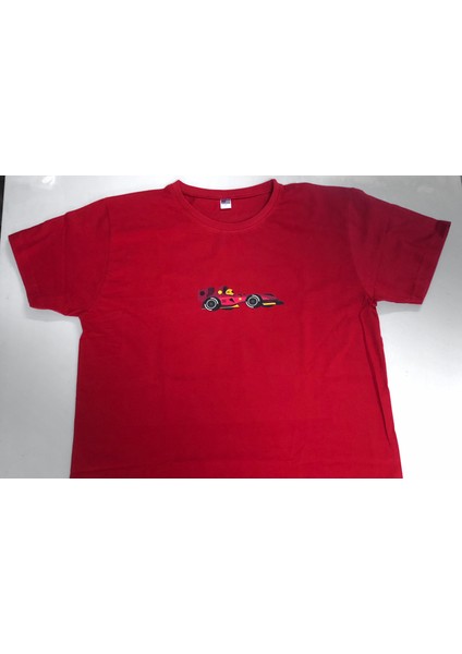Lewis Hamilton Ferrari Illüstrasyon T-Shirt modelleri
