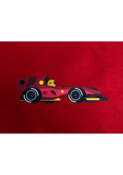 Lewis Hamilton Ferrari Illüstrasyon T-Shirt fırsatları