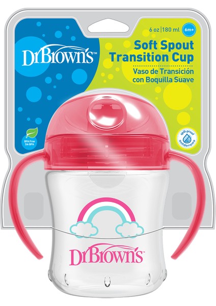 Geniş Ağız Antikolik Options+ Pp Pembe Desenli Biberon Bardak Seti fiyatları