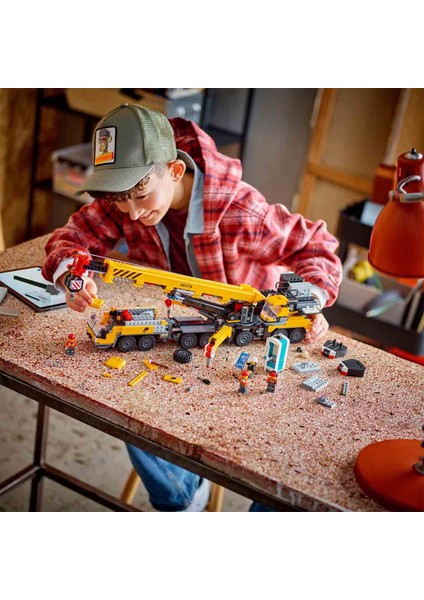 60409 City Sarı Mobil Inşaat Vinci Yapı Oyuncağı fırsatları