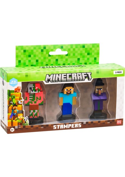 Stamper Model:3 3'lü 3D Figür Set MC5021
