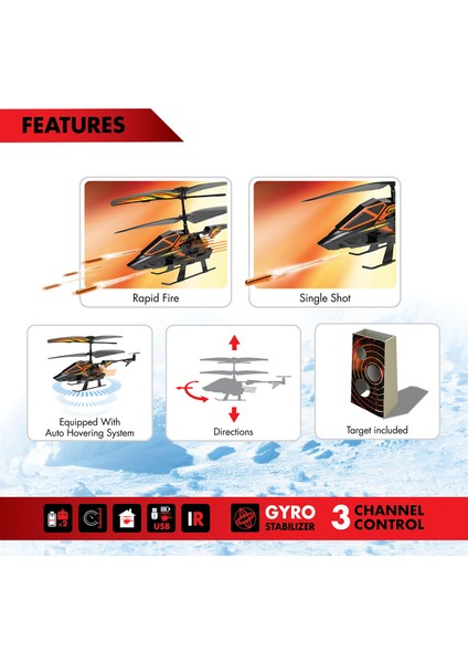 84567 Hover Blast Uzaktan Kumandalı Helikopter