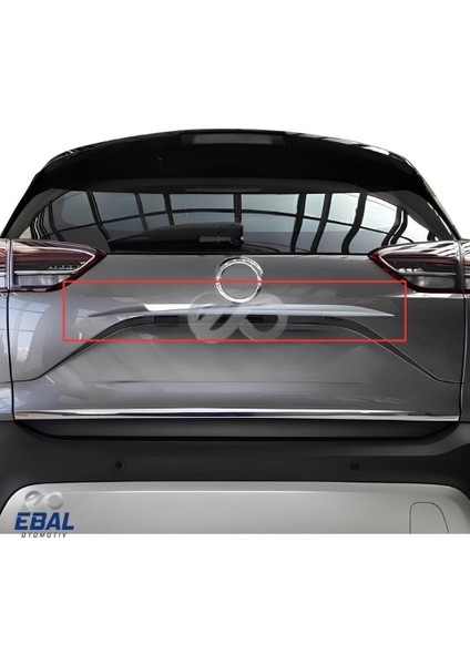 Opel Crossland x Krom Bagaj Çıtası 2017-2020 P.çelik fiyatları