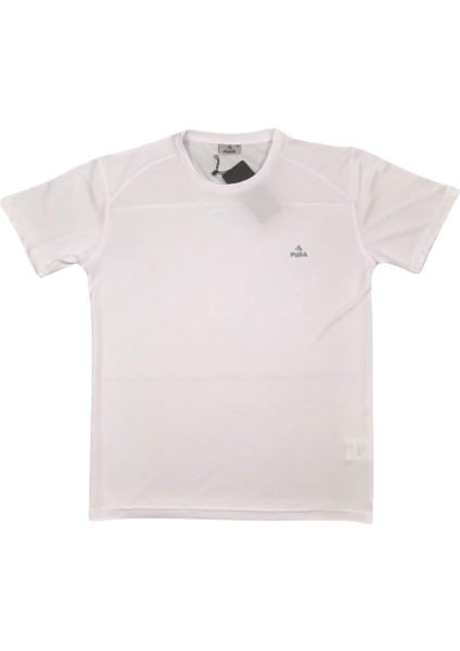 Erkek Sıfır Yaka Tişört Beyaz modelleri