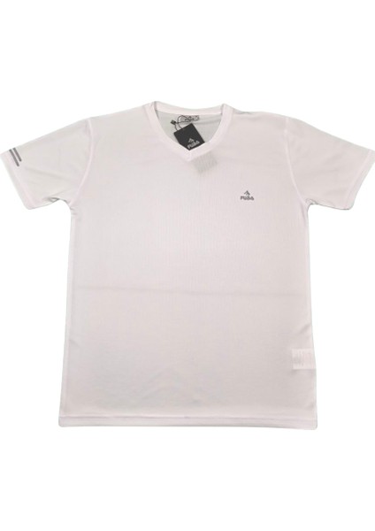 Erkek V Yaka Beyaz Tişört modelleri