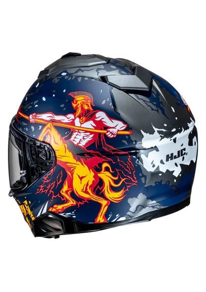 I71 Taurus MC1SF Kapalı Motosiklet Kaskı Mavi modelleri