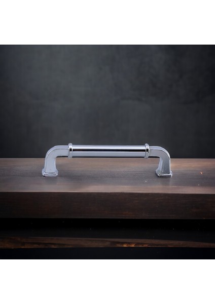 Alfa Metal Gümüş Krom Renk Kulp 128 mm Mobilya Çekmece Mutfak Dolabı Dolap Kapak Kulpu modelleri
