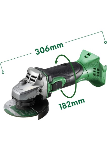 G18DSL2-2.0 18V/2.0AH 115MM Akülü Avuç Taşlama