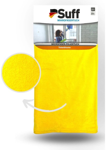 Kadife Çiçeği (Totenblume) Mikrofiber Kurulama Bezi 50*70 cm