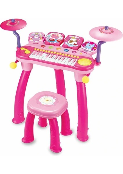 BAO-1601 24 Tuşlu Dj Piano Davul Mp3 -Vardem