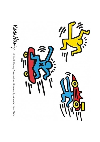 Samsung Galaxy Z Flip 5 Flipsuit Kart - Keith Haring (Insan)